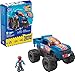 Produktbild MEGA Hot Wheels Smash-und-Crash Race Ace Monster Truck - 85-teiliges Bauset, Smash-und-Crash-Funktion, rote und Blaue Lackierung, bewegliche Micro-Actionfigur, ab 5 Jahren, HMM49