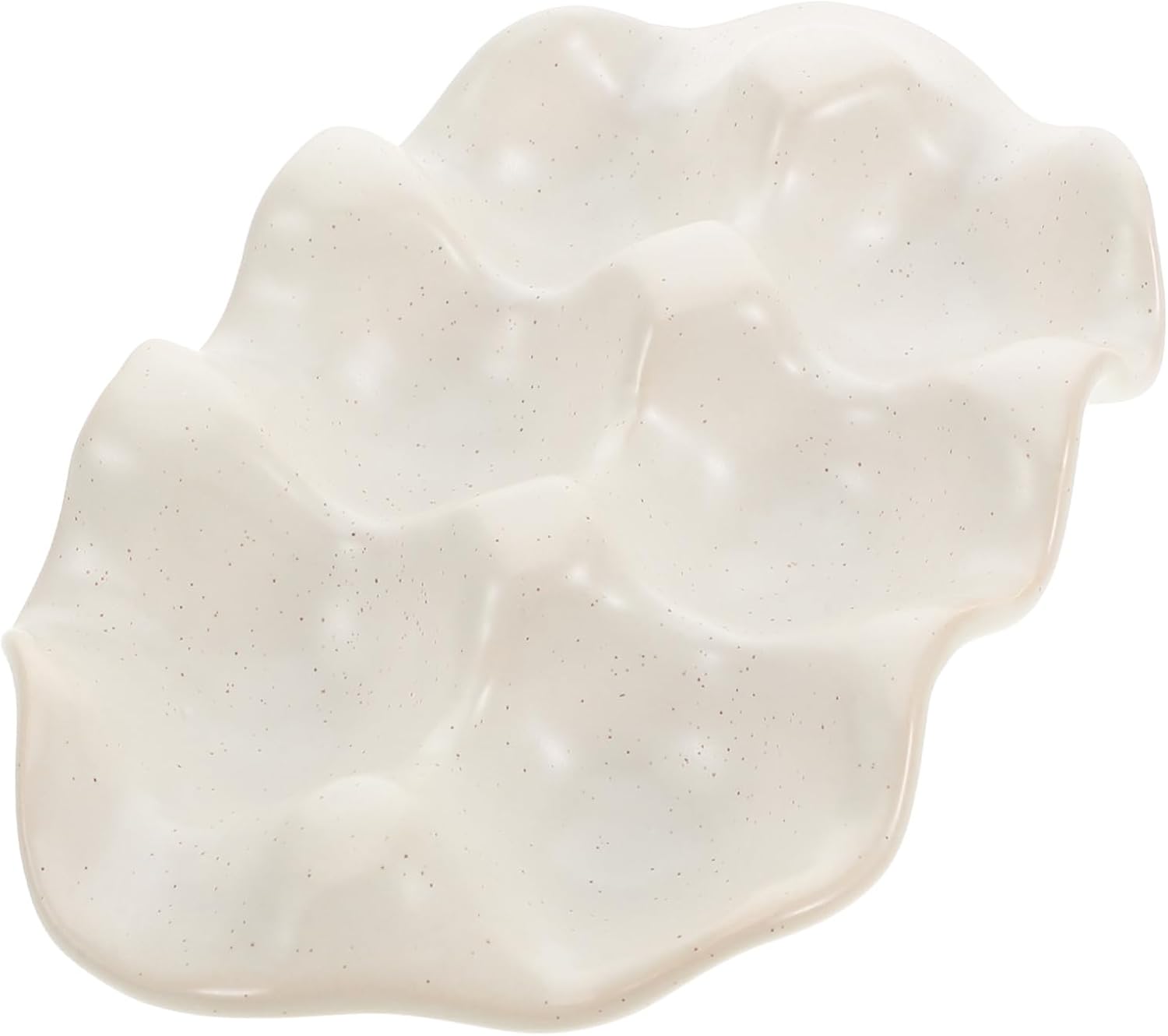 ARTIBETTER Ceramic Egg Holder Tray Vintage Porcelain Egg Storage Organizer for Refrigerator for Kitchen and Fridge Storage