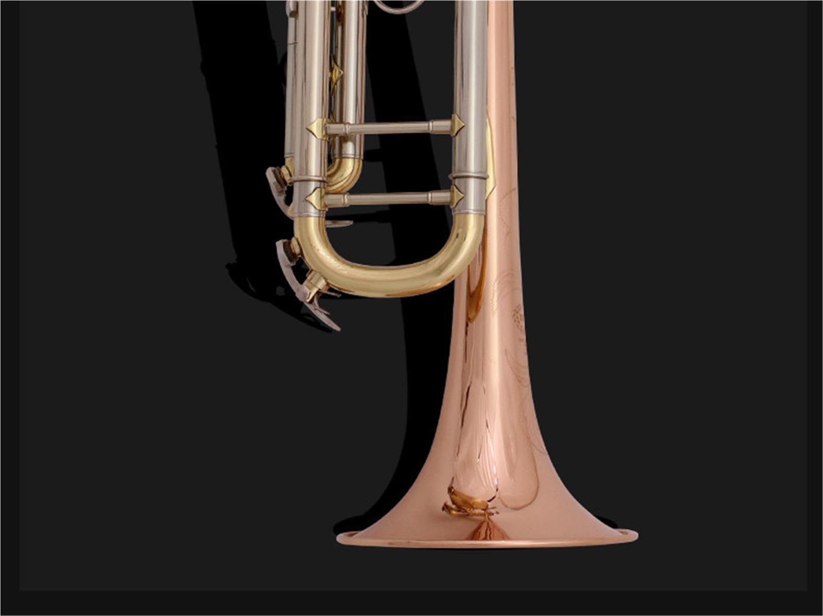 Trompette Professionnelle Trompette Triple En Bronze Phosphoreux