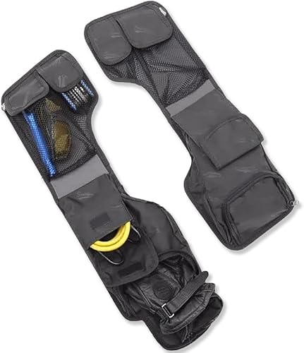 HTTMT LA01 - Juego organizador de tapas de alforja compatible con Harley Davidson Touring modelos 93-13