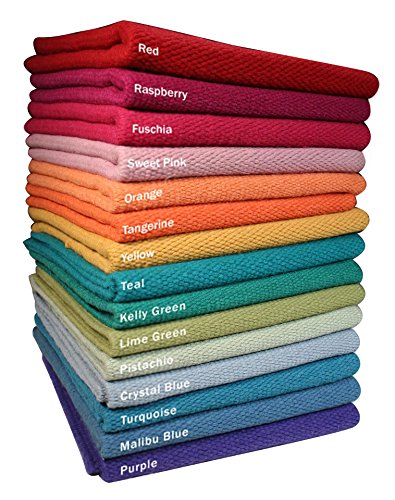 Tahoe Tack Reno New Zealand Wool Saddle Blanket, Fuchsia, 36 x 34