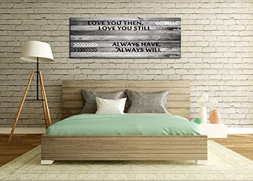 A71841 Wall Art Love You Still Large Wall Art Canvas (Ready To Hang) For Master Bedroom Wall Decor Bathroom Decor #TOP3