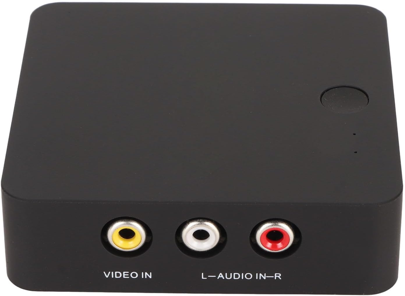 AV Recorder Video, Convert VHS Hi8 VCR DVD to Digital MP4 Format and Record to USB/SD Card, No PC Required with Preview Monitor Out