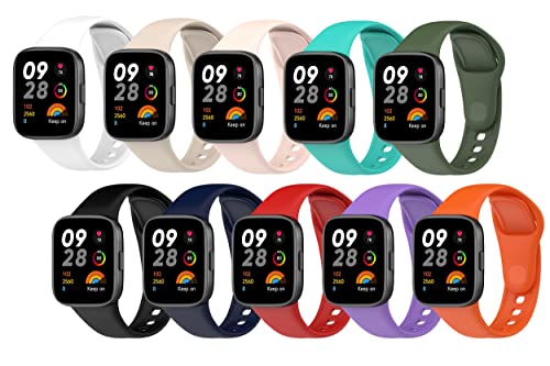 Correas de silicona para Xiaomi Redmi Watch 3/ Mi Watch Lite 3 miniatura 1