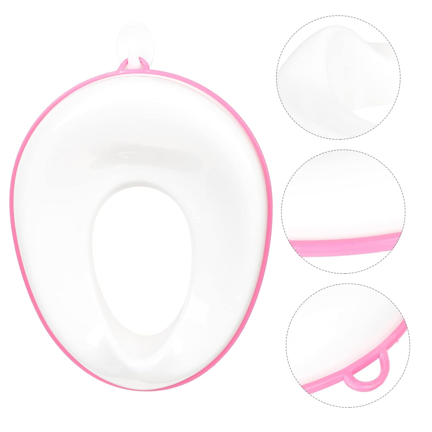 Toddler Potty Training Seat for Children Portable Toilet Seat for Boys and Girls Adjustable Size Easy Clean Material for Travel and Home Use