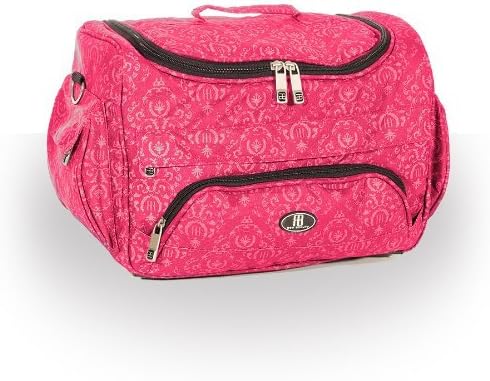 Roo Beauty Hairdressing Tool Bag, Hair Salon Storage Holder, Beauticians Organiser Case in Imperial Pink