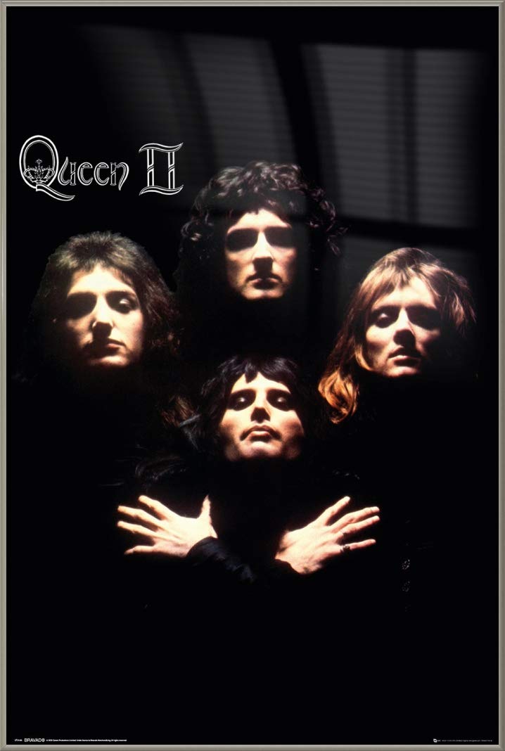 Amazon.co.jp: クイーン - フレーム入りミュージックポスター