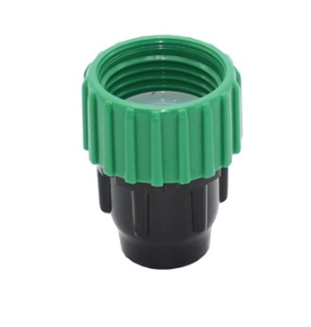 Genérico Accesorios para tuberías Wxrwxy riego Manguera Mujer 1/2 for Las 3/8" Conector de Manguera 1/2" roscado Conector Extremo del Casquillo Accesorio con espigas 8/11 35pcs