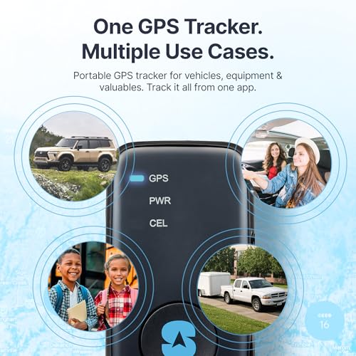 Image of Spy Tec Spy Tec STI GL300 Mini Portable Real Time Personal and Vehicle GPS Tracker with M2 Waterproof Weatherproof Magnetic Case Bundle