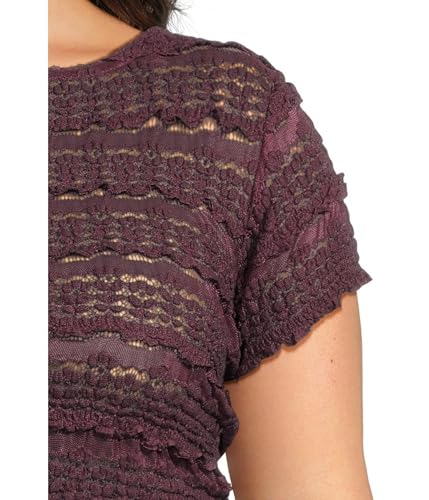 Free People Women's Angelina Lace Tee4