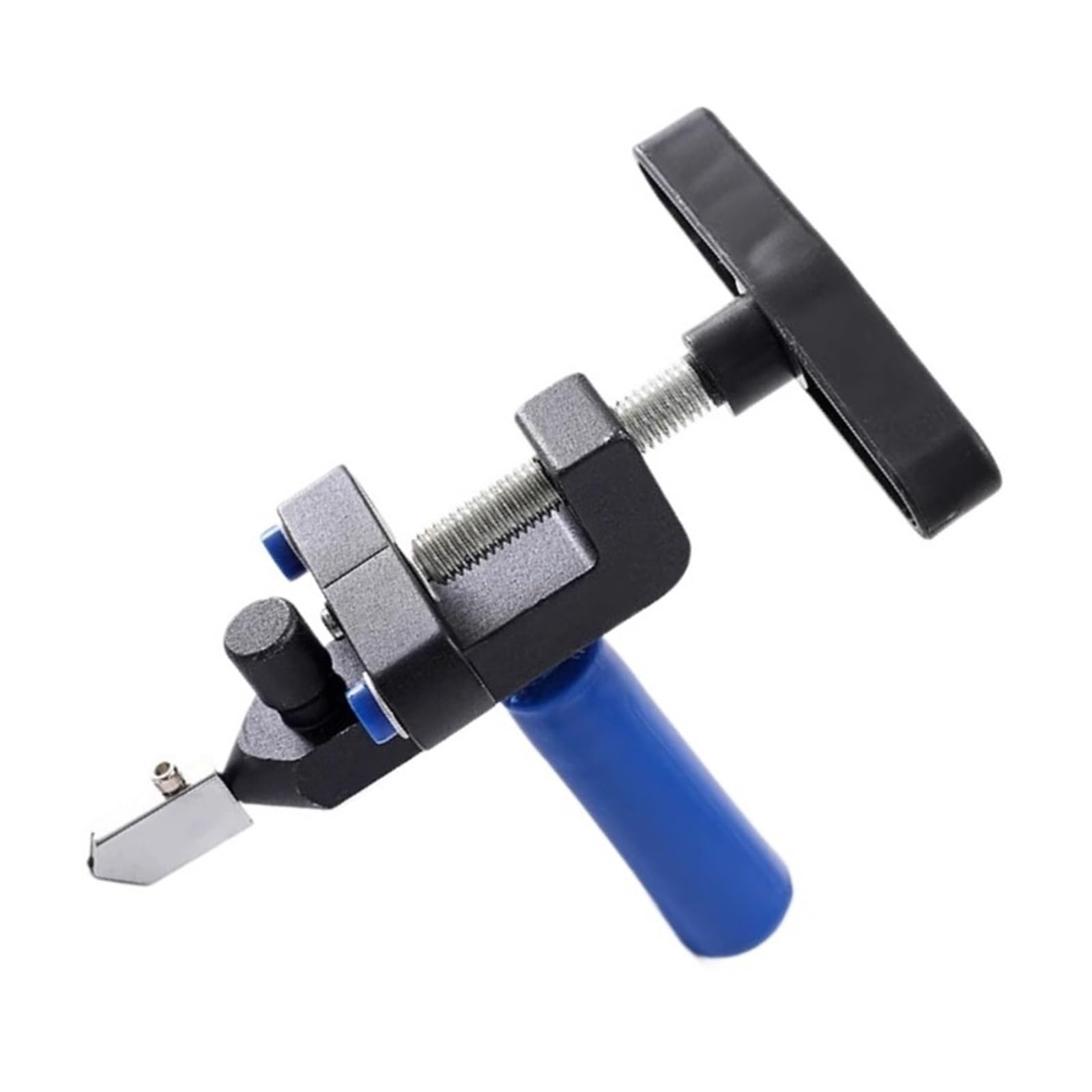 Tile Cutters, 2-in-1 Glass Ceramic Tile Cutter with Knife Wheel Diamond Roller Cutting Machine Opener Breaker Tool Set for Cutting and Grinding(Black-Set)
