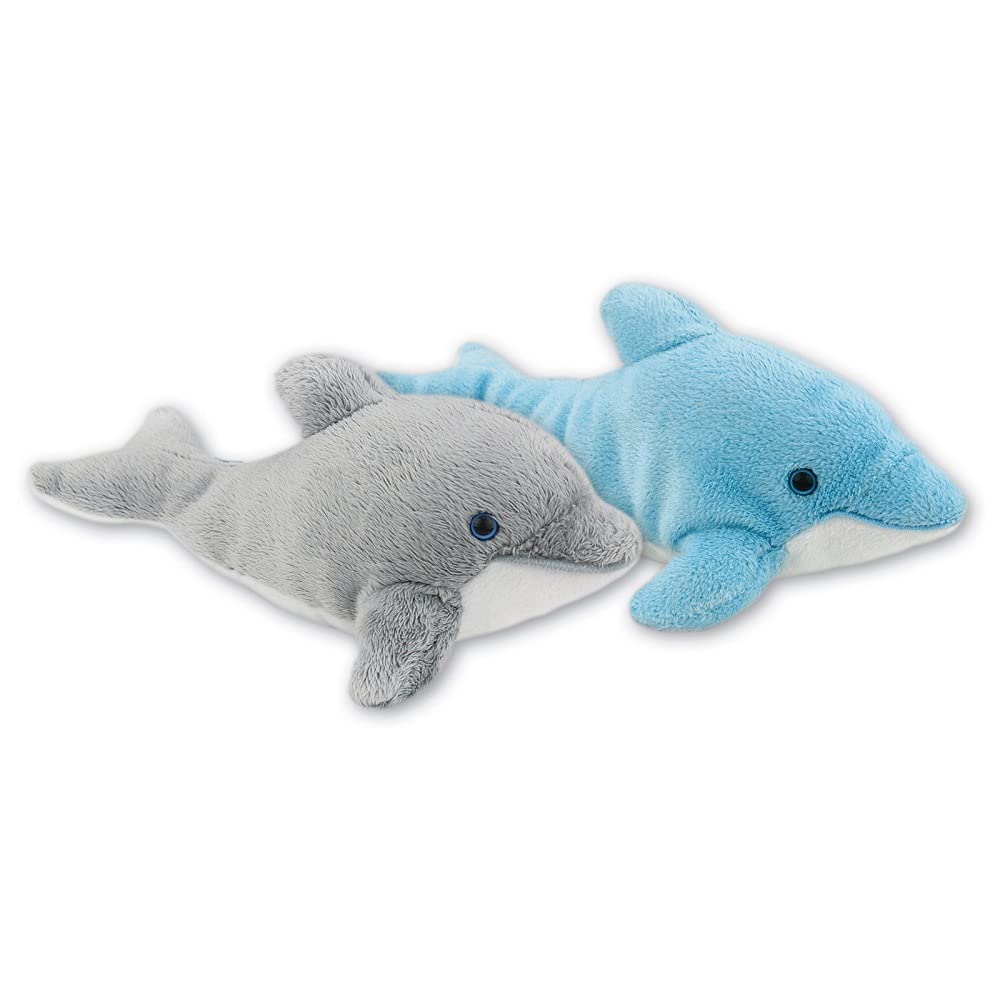 Ark Toys Soft Toy Dolphin Plush 20cm - 2 Colours, 1 Sent At Random