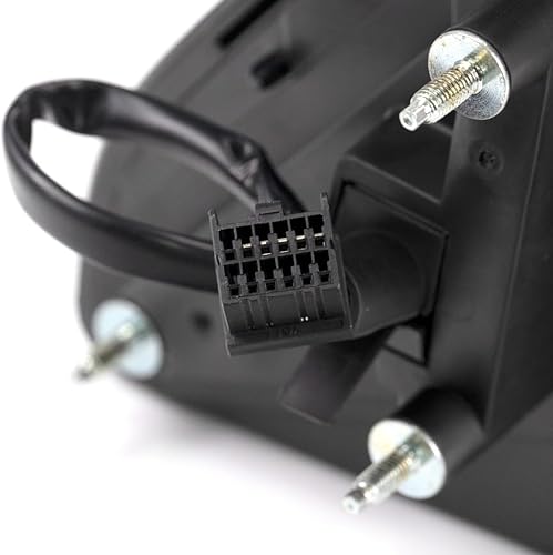 Miniatura 3 de Espejo de puerta para Jeep Patriot 2010-2016 lado del pasajero Potencia Calentado Texturizado Reemplazo para 5155458AL CH1321337