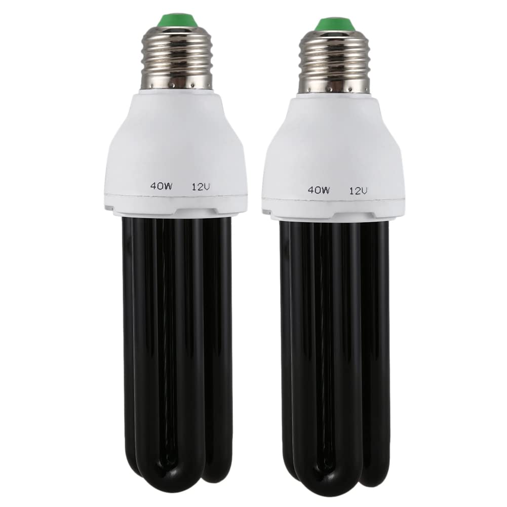 UV Schwarzlicht Birne E27 40W – 365 Nm Für Insektenfallen, Zucht & Effekte