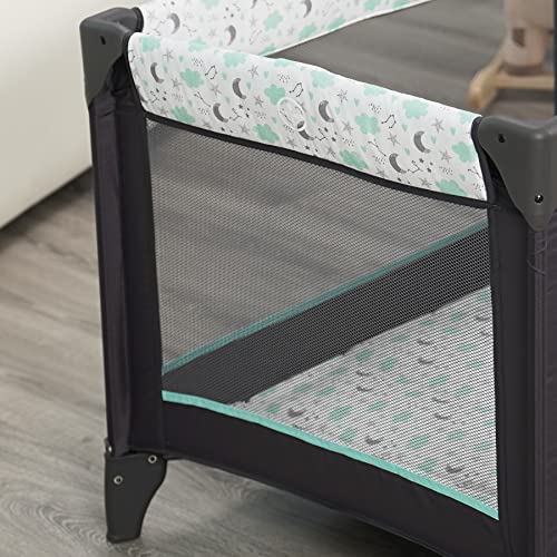 Pamo Babe Portable Playard, Baby Playpen For Toddlers With Mattress And Carry Bag(Grey) #TOP6