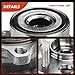 A-Premium 2 x Rear Wheel Bearing and Hub Assembly with 5-Lug Compatible with Honda CR-V CRV 2007-2011 (4WD), RDX 2007-2012, RDX 2016-2018 (AWD)