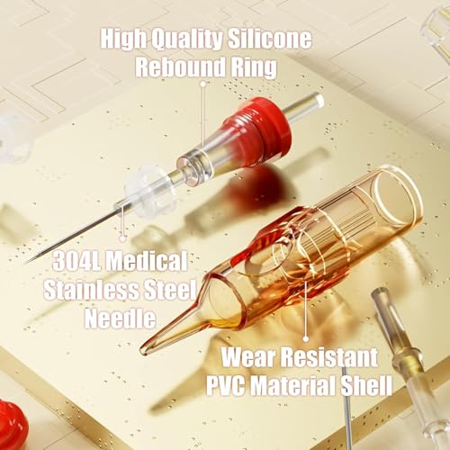 Dragonhawk Complete Rotary Tattoo Pen Machine Kit For Mast Tour Permanent Makeup 20Pcs Cartridges Needles Power Supply Color Inks for Tattoo Studio Artists 366H