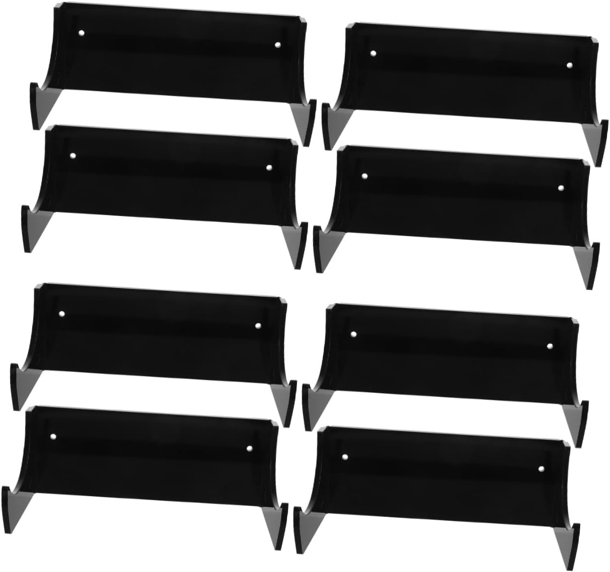 8pcs Stable Wall Rolling Pin Holder Rolling Pin Racks Easy Access Kitchen Rack