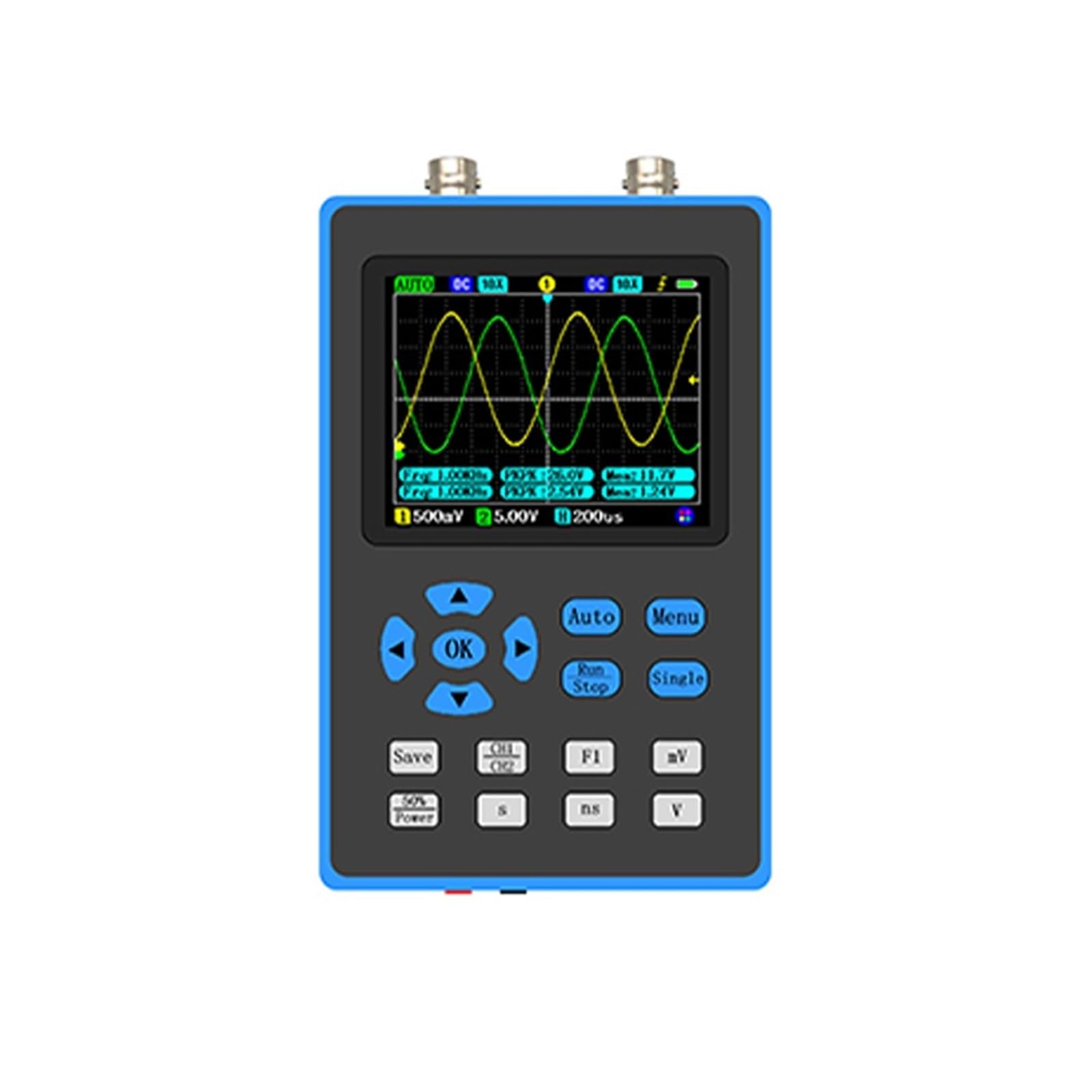 Oscilloscope DSO2512G numérique portable remédie aux bruits de signal avec la FFT