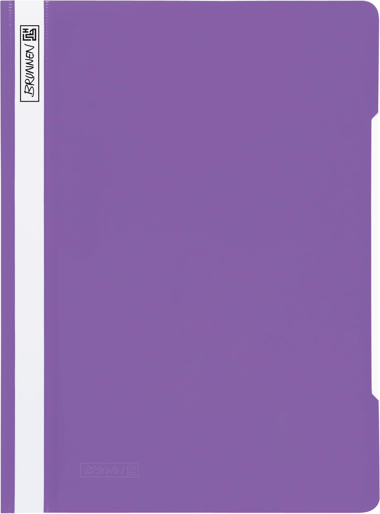 Brunnen File Folder/Plastic Folder A4 PVC Film Purple