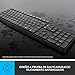 Logitech MK235 Combo con Teclado y Ratón Inalámbrico para Windows, Receptor USB...