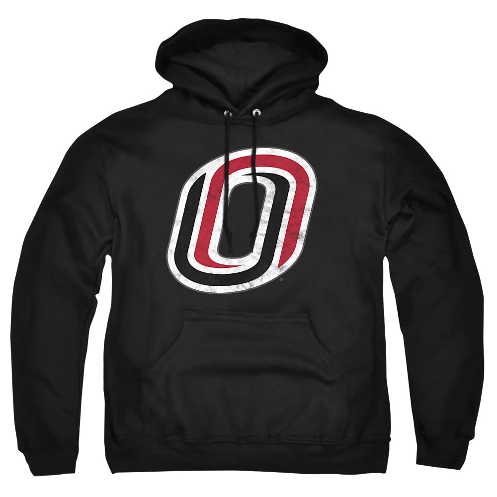 LOGOVISION Official Collegiate Distressed Primary Logo Adult Pullover Hoodie Collection — view 69