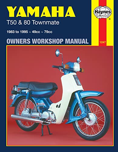 Haynes manual pour Yamaha T50 & 80 Townmate 83 - 95