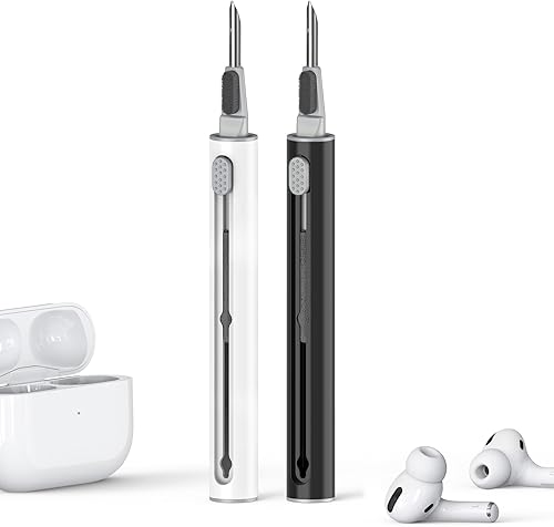 Miniatura 12 de Kit de limpieza Inesore para Airpods Pro Serie 3 2 1, herramienta de pluma de limpieza multifunción para auriculares, altavoces de iPhone