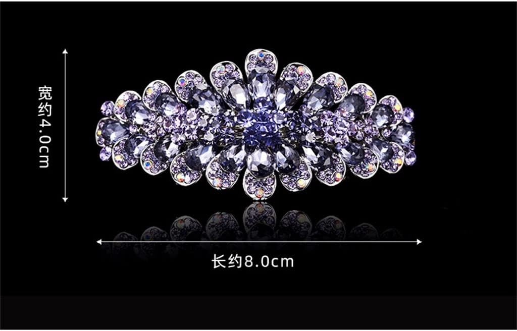 【 秋 冬[品番：FI000007028]｜futier land（フューティアランド）のレディースファッション通販｜SHOPLIST（ショップリスト） ヘアカード ヘアクリップ 後頭部 女性 春 クリップカード ママ 横クリップ 大きめ ポニーテールクリップ (Color : A,