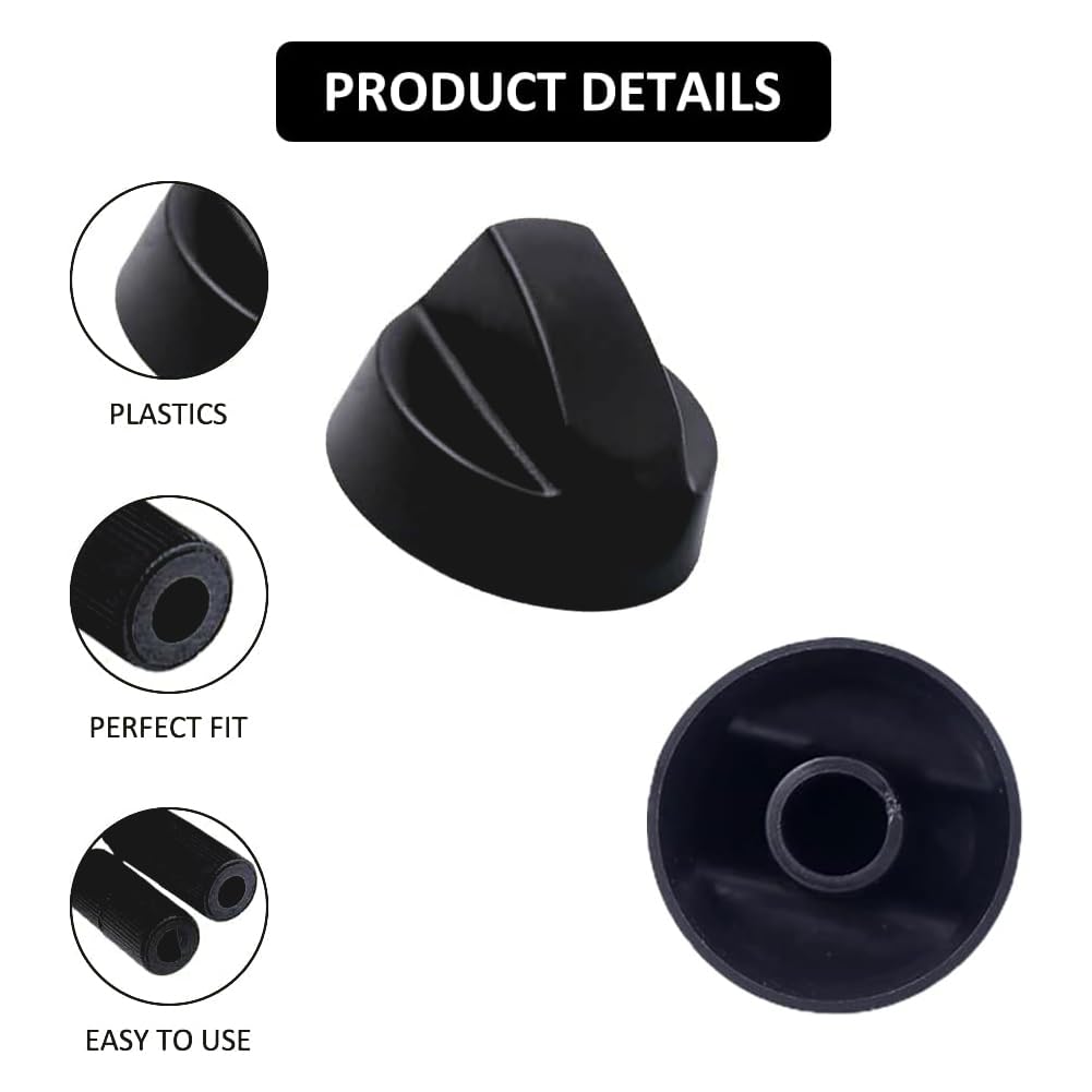 KZQ 4 Manopole Di Ricambio Universali Per Piano Cottura, Coperchio In - Foto 7