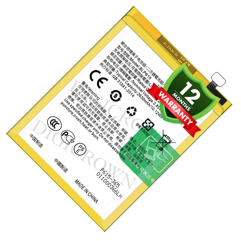 Image of Original BLP615 Battery Compatible for Oppo A37 | Neo 9 - (2630mAh) - 1 Year Warranty DF7