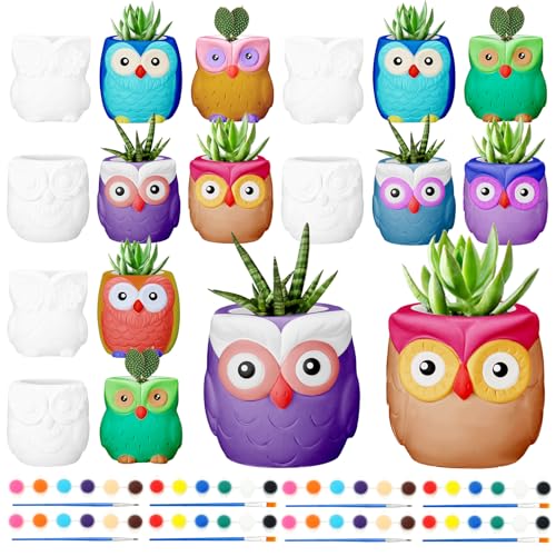 Juego De Tazas De Cerámica Para Pintar - 2 Tazas Blancas + 12 Lápices De Porcelana, Apto Para Lavavajillas