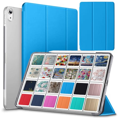 Image of DuraSafe Cases for iPad Pro 12.9 3rd Generation 2018 PC Case A1876 MTEL2HN /A MTEM2HN /A A2014 MTFN2HN /A MTFL2HN /A MTFP2HN /A MTFQ2HN /A A1983 MTHN2HN /A MTHU2HN /A MTJA2HN /A MTJ02HN /A MTJN2HN /A - Blue