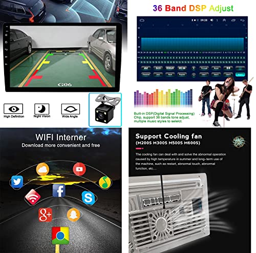 Android 11 carro estéreo 2 din rádio para honda civic 15-20 navegação gps 9'' unidade principal mp