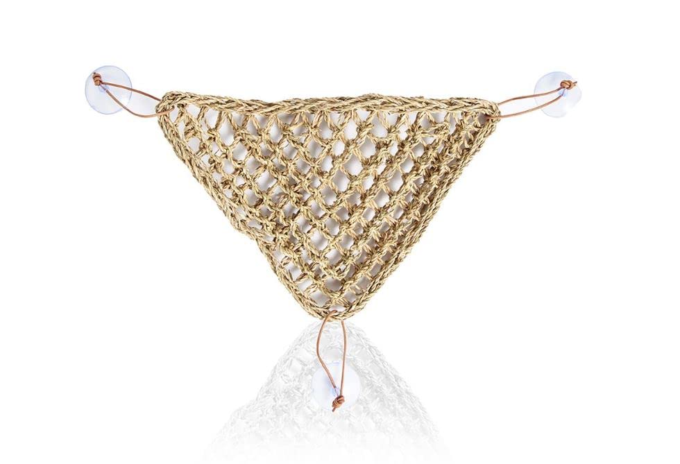 Swell Reptiles Natural Woven Straw Hammock (Medium - 30 x 50cm)