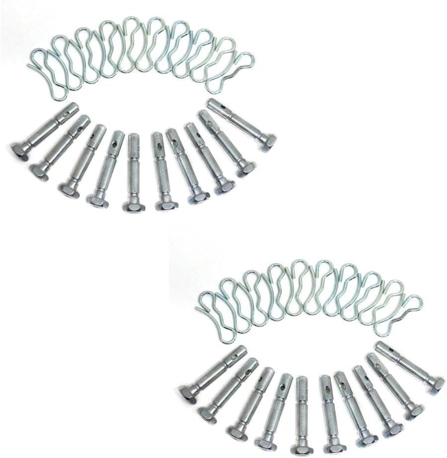 for Shear & Cotter Pins- Pack of 20 738-04124A Fit for MTD Fit Troy Bilt Fits for Cub Cadet