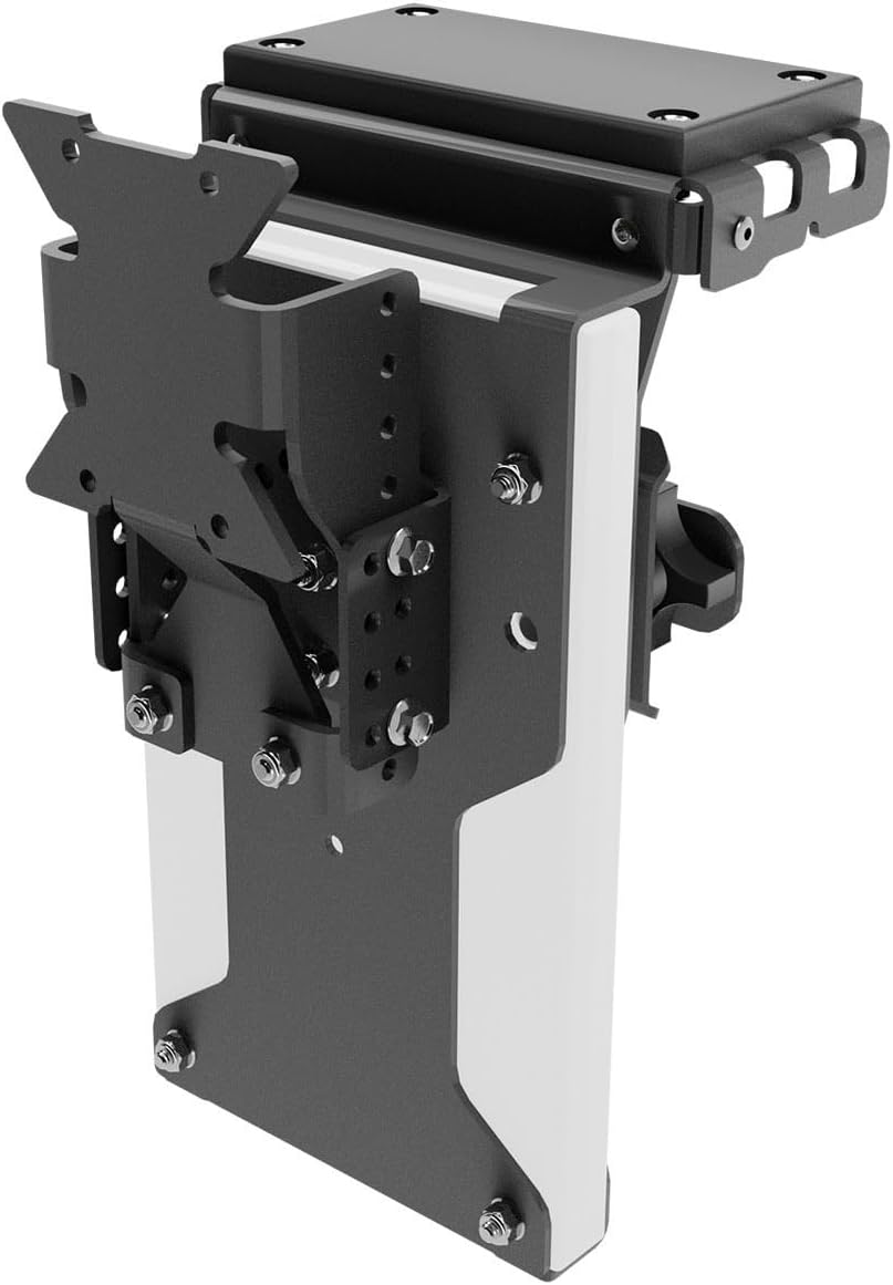 Razorback Offroad UTV Aluminum Mount Bracket | Secure UTV Chainsaw Mount with Ultra High-Density Plastic Holster | Lockabke Aluminum Exoskeleton | Made in USA