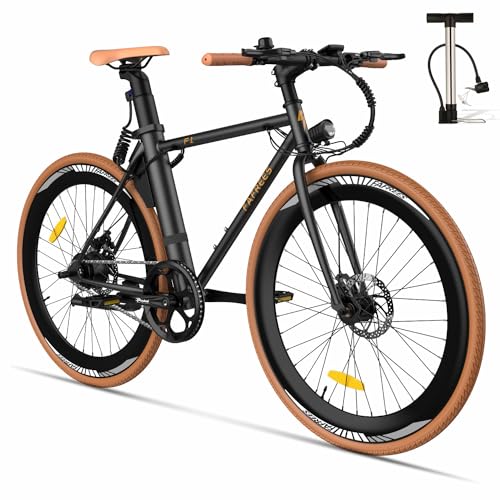 Fafrees Bicicleta Eléctrica F1, 250w Bicicleta De Carretera Eléctrica, Batería De 36 V 8, 7 Ah, Neumáticos 700c 38c, 25 Km H, Alcant: 35-65 Km, Bici Urbana Eléctrica Unisex Adulto Negro Fafrees Bicicleta Eléctrica F1, 250w Bicicleta De Carretera Eléctrica, Batería De 36 V 8, 7 Ah, Neumáticos 700c 38c, 25 Km H, Alcant: 35-65 Km, Bici Urbana Eléctrica Unisex Adulto Negro