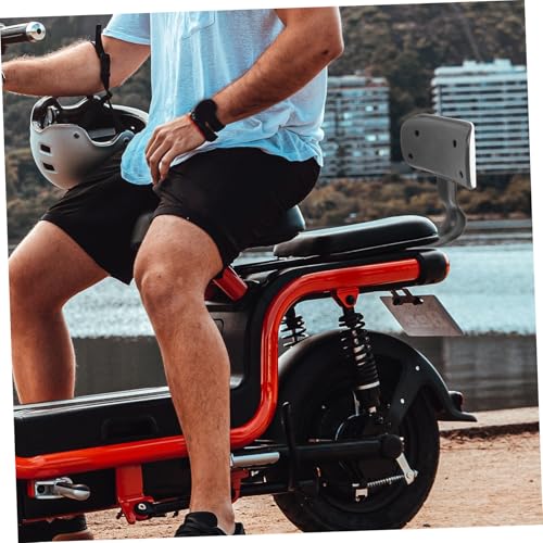 COMPUKAS 電動自転車用リア背もたれ 人間工学設計 快適サポート 耐久性ユニバーサルバックレスト 走行補助 バイク後部座席用