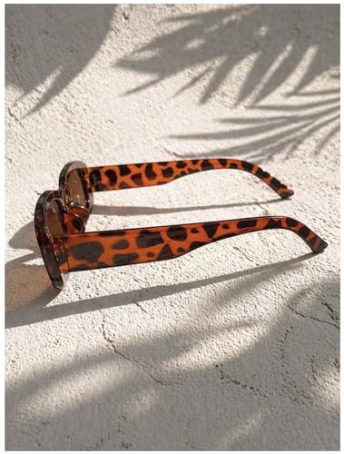 Image of IFLASH Rectangle Sunglasses for Women Retro Driving Glasses 90s Vintage Fashion Narrow Square Frame UV400 Protection Glasse