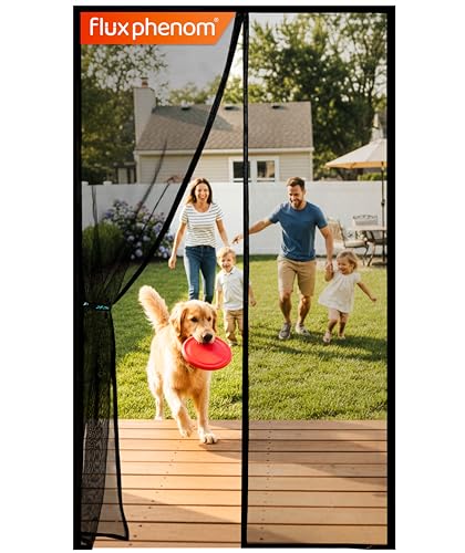 Flux Phenom Magnetic Screen Door - Bugs Out...