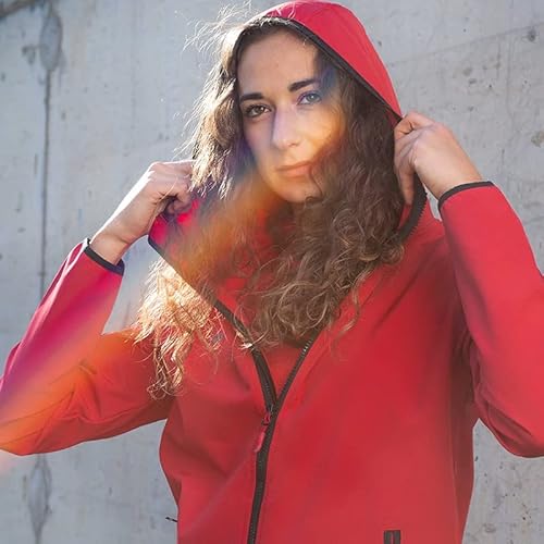 42K RUNNING - Chaqueta Técnica Unisex 42K SOFTSHELL Red XL