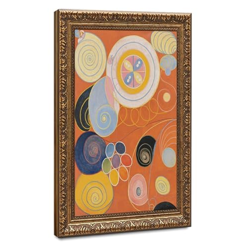 Affiche Hilma Af Klint Group IV No. 3 impression sur toile 61x91.4 cm