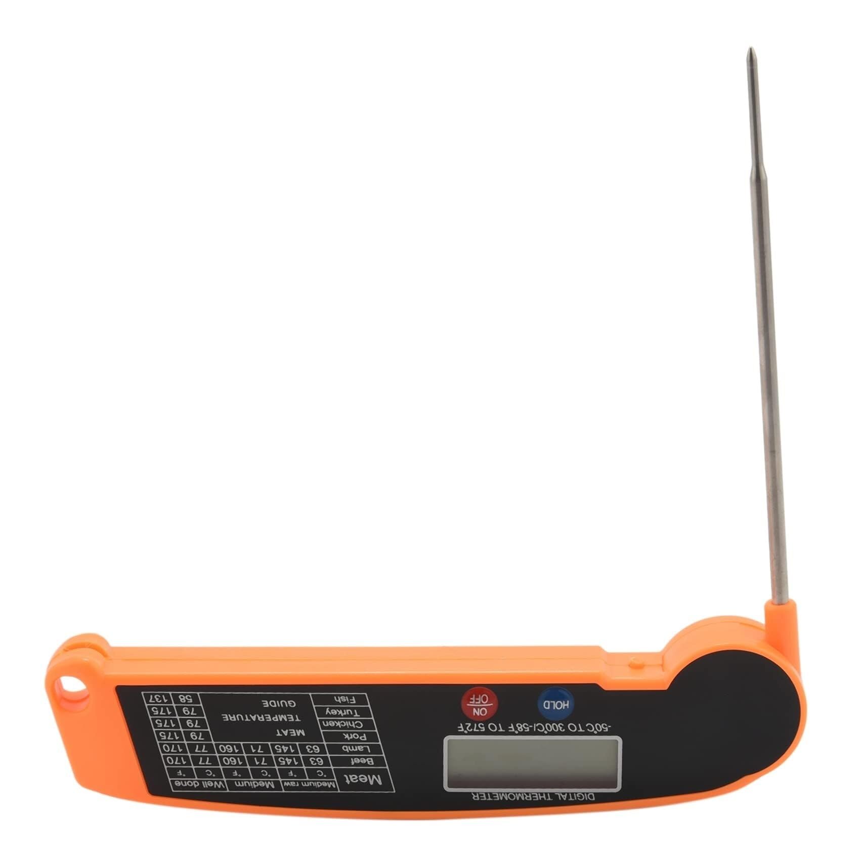 Termometro digitale for carne con sonda ad alta temperatura, termometro elettrico for alimenti da cucina, grigliate, barbecue, affumicatori, liquidi, friggitrice, olio caldo.