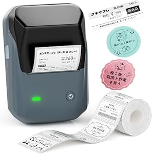 【印字が長持ち】NIIMBOT 感熱印刷式スマホ対応ラベルプリンター Bluetooth接続  1,999円！プライム会員は送料無料！