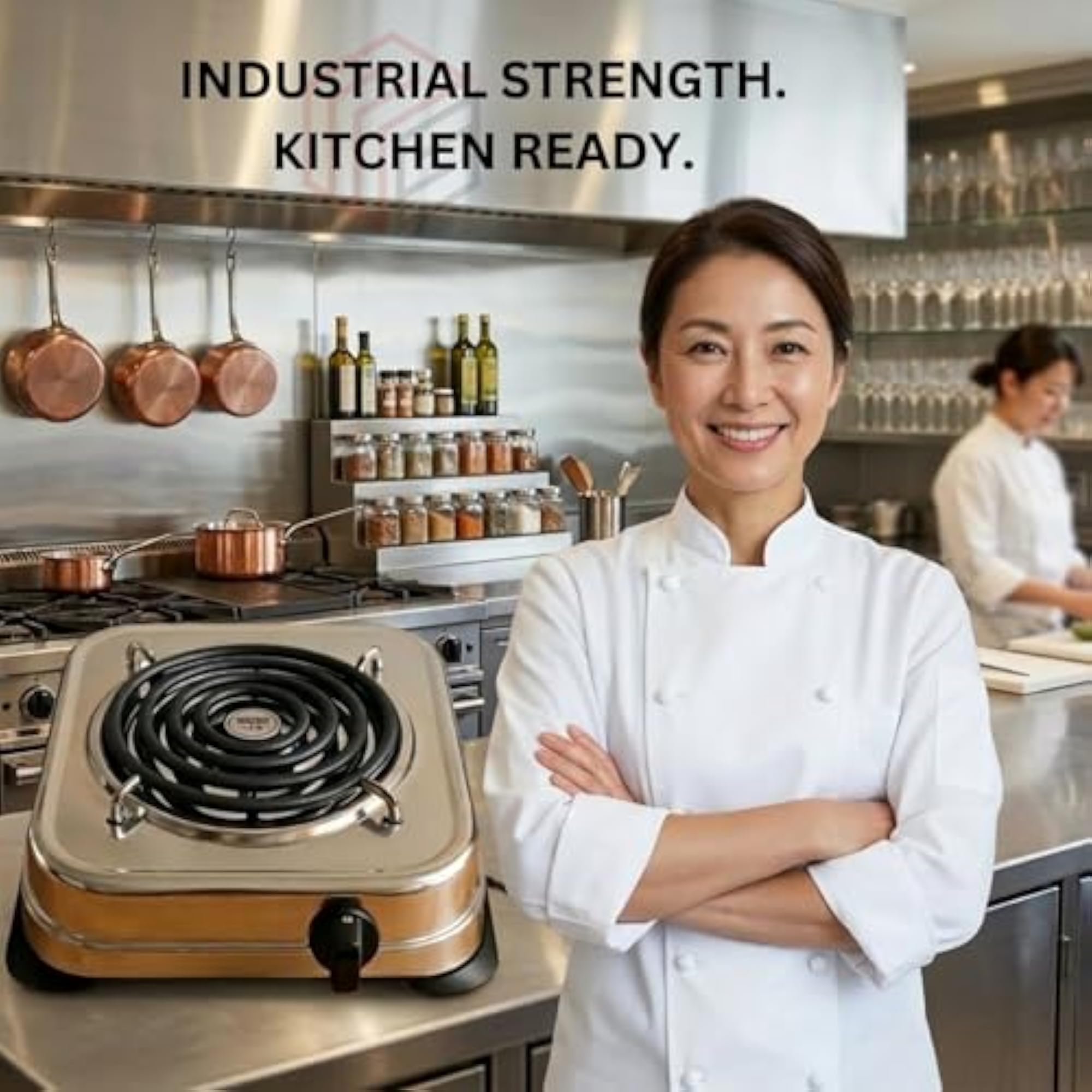 2000W Electric Hot Plate, Portable Cooking Appliance