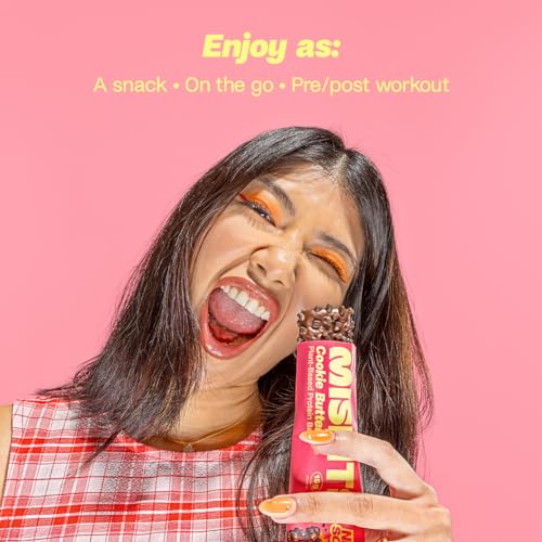Misfits Vegan Protein Bars - Cookie Butter | Sports Nutrition Bars - 15 grams Protein | 1 gram Sugar | Plant-Based, Low Carb, High Fibre | No Palm Oil | Non-GMO | Pack of 15 - Image 5