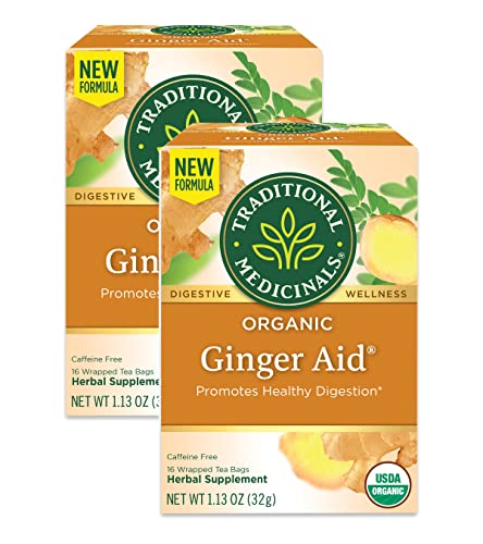 Traditional Medicinals Organic Ginger Aid Herbal Tea