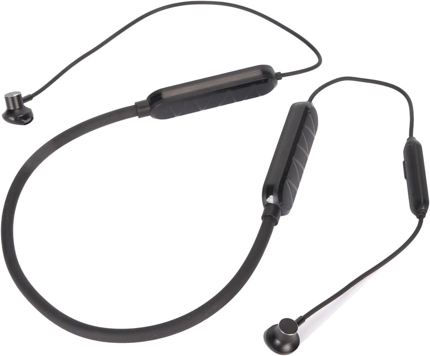 BT Neckband Headphone with HiFi Sound, BT 5.0, Long Battery Life, IPX7 Waterproof, Magnetic Earbuds Headset for Sports