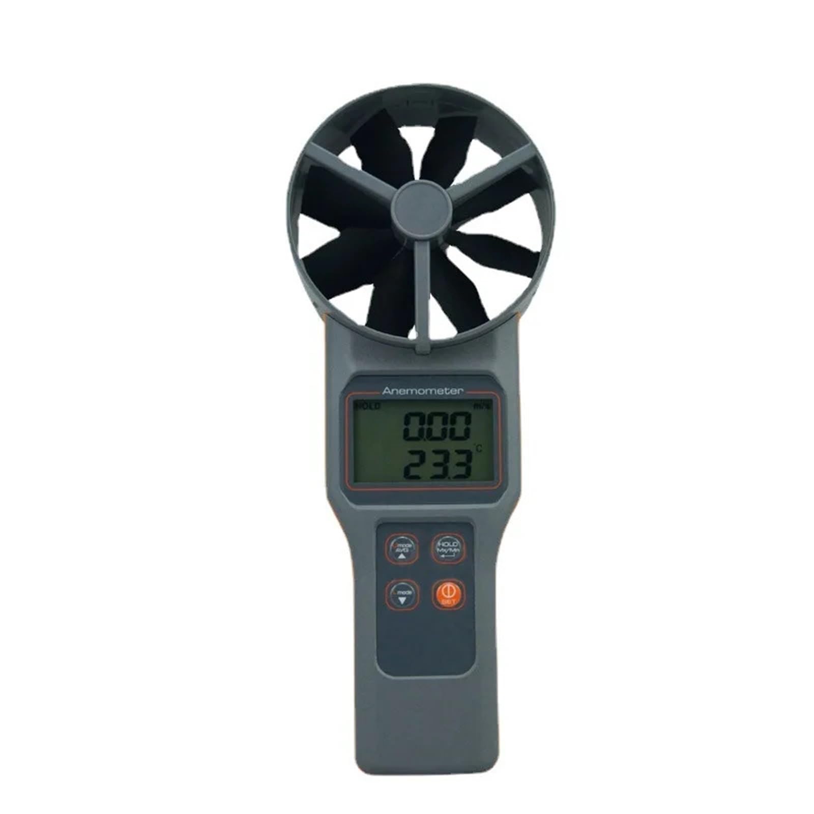 10 cm wiatromierz ręczny do pomiaru temperatury i wilgotności względnej(AZ8917+Wind hood)